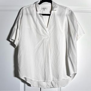 Madewell Signature Poplin Collared Blouse
